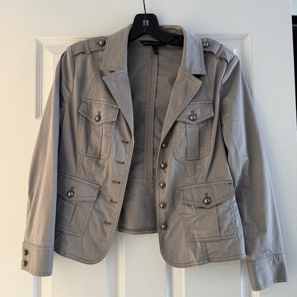 White House Black Market Utility Jacket